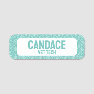 Pet Business Name Tag