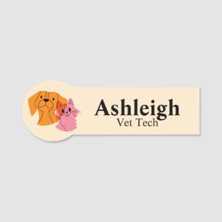 Pet Business Name Tag