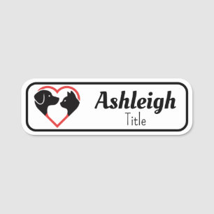 Pet Business Name Tag