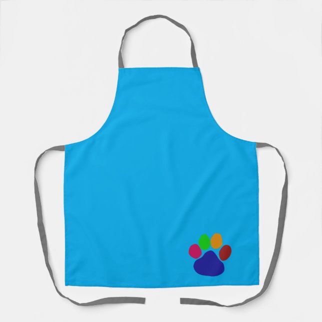 Pet Care Blue  Apron (Front)