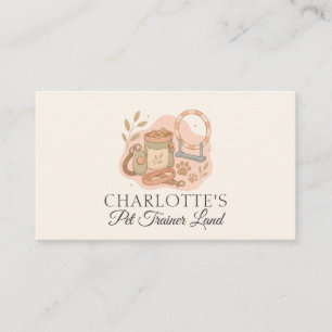 Pet Care Branding Design Business Card