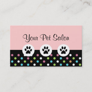 Pet Care Business Cards