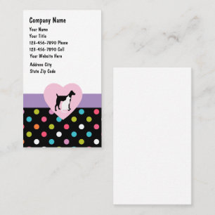 Pet Care Business Cards