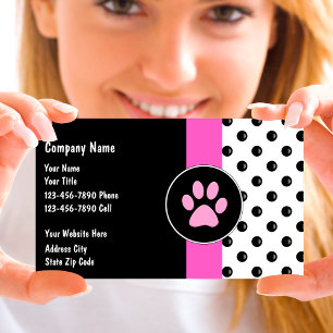 Pet Care Business Cards