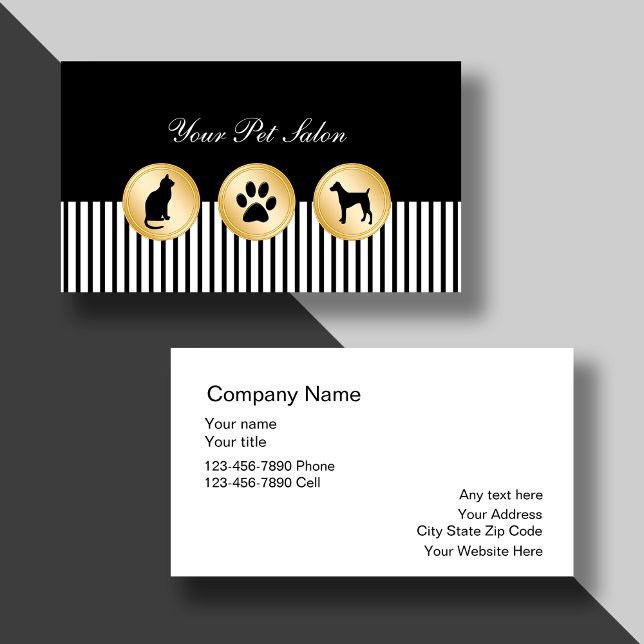 Pet Care Business Cards (Creator Uploaded)