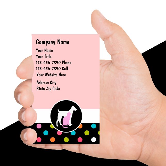 Pet Care Business Cards (Creator Uploaded)