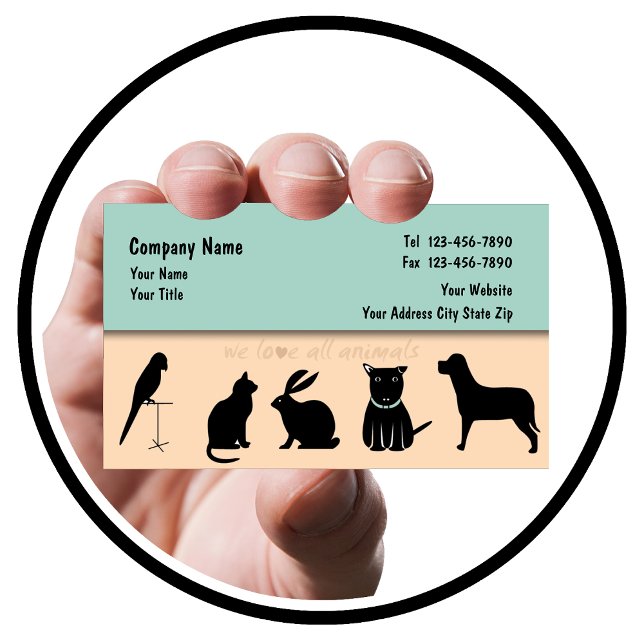 Pet Care Business Cards Fixed (Creator Uploaded)