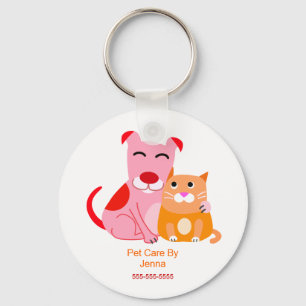 Pet Care Promotional Keychain