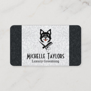 Pet Care Services Grooming Business Card