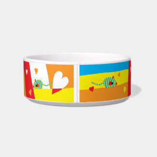 Pet CAT Medium Bowl "Eat Drink and be Furry!"