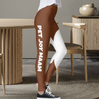 Pet Cat Mum Chestnut Brown White Customised Text