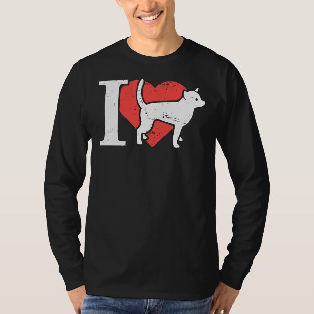 Pet Chihuahua Dog  Pixel Puppy T-Shirt (Front)