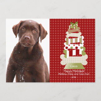 Pet Christmas Cards | Flat Card Invitation Stock