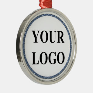 Pet Christmas Ornament ADD LOGO Paw Art Simple