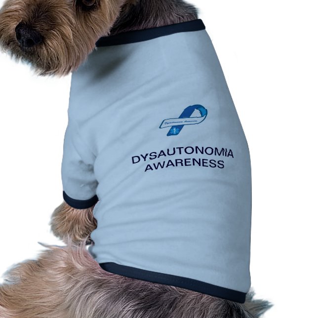 Pet Clothing - Ringer Dysautonomia Awareness (Back)