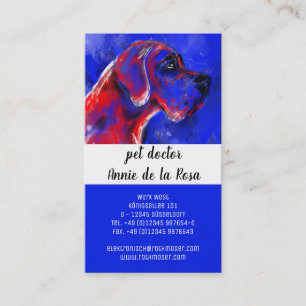 Pet Doctor Business Card