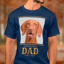 Pet Dog Cat Dad Since Year Personalised Photo