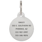 Pet Dog Cat Funny Humour Customise ID Lost