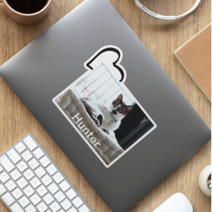 Pet Dog Cat Heart Custom Photo Template