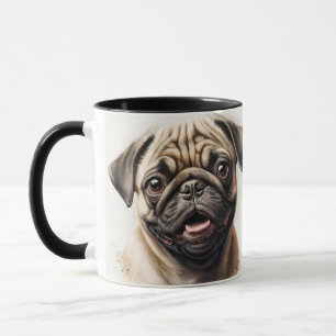 Pet Dog Elegant Modern Custom Photo Personalised Mug