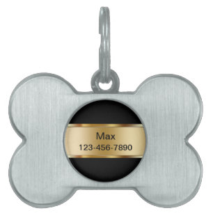Pet Dog ID Tags Golden