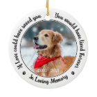 Pet Dog Memorial Custom 2 Photo In Loving Memory