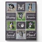 Pet Dog Memorials Keepsake Photo Collage Memorial