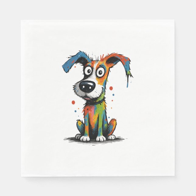 pet dog napkin (Front)