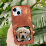 Pet Dog Photo  iPhone 15 Case<br><div class="desc">Pet Dog Photo iPhone 15 Case. Modern pet photo phone case. Personalise the phone case with one of your favourite pet photo. A perfect personalised gift for a dog owner and an animal lover.</div>