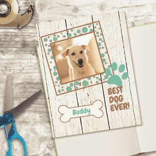 Pet Dog Photo Scrapbook Cardstock Paper