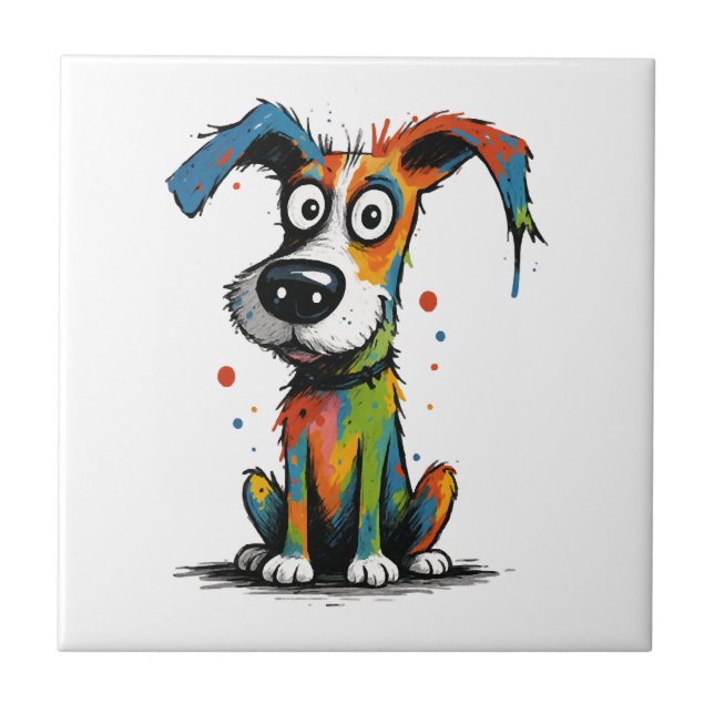 pet dog tile (Front)