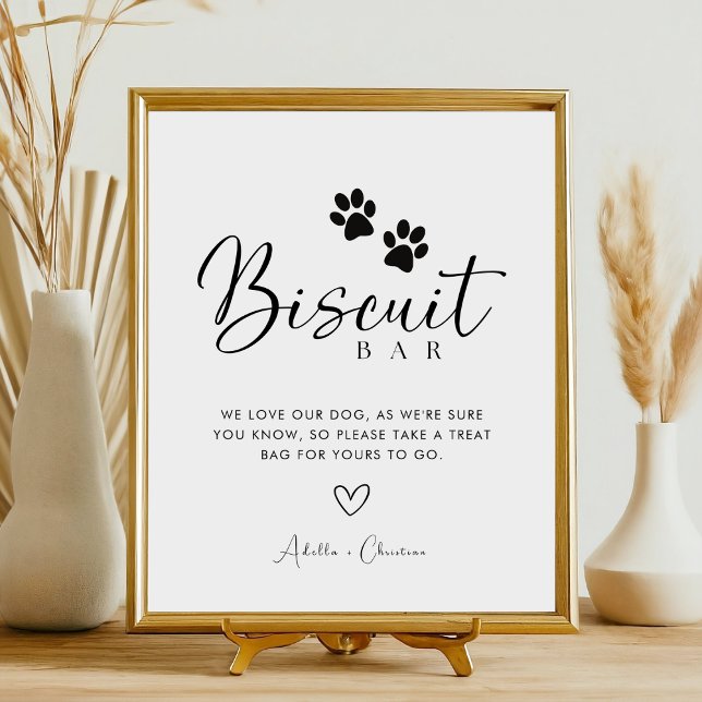 Pet Dog Treat Favour Biscuit Bar Wedding Sign (Creator Uploaded)