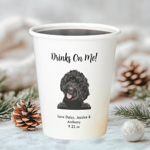 Pet Dog Wedding Paper Cups