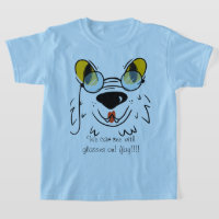 Pet Dog with glasses Yay we can see!