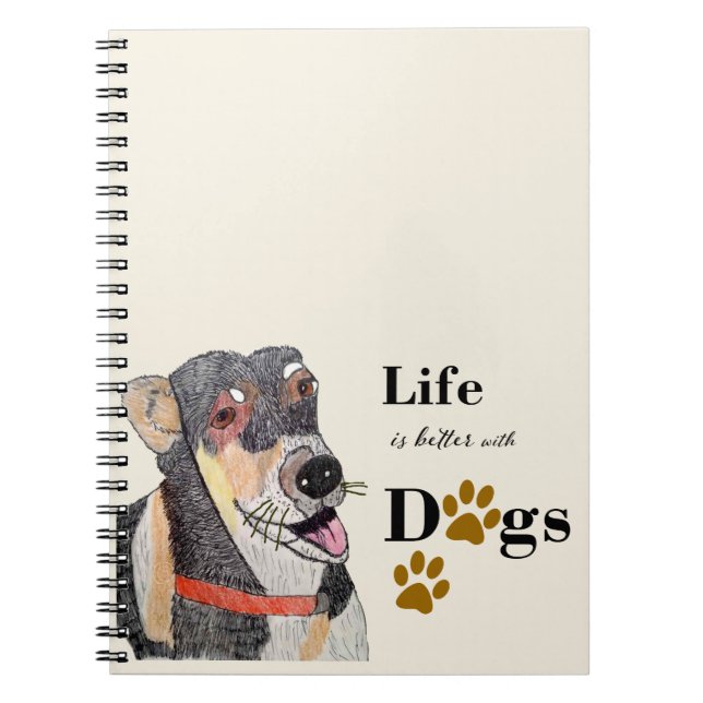 pet dogs notebook (Front)