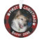 Pet FIRST CHRISTMAS 2-Photo Red & Black Plaid