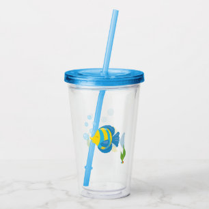 Pet Fish Bowl Aquarium Acrylic Tumbler