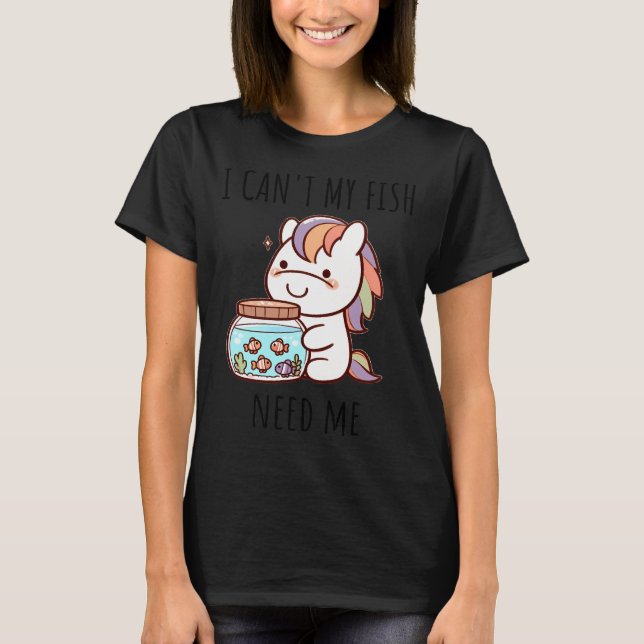 Pet Fish Horse T-Shirt (Front)