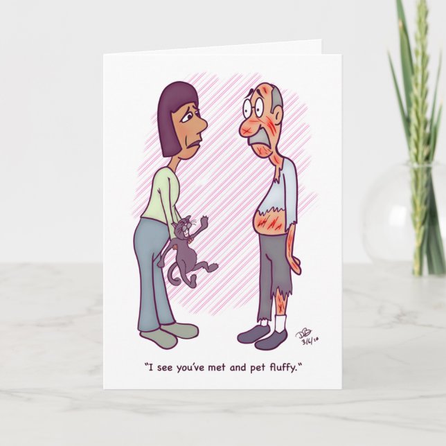 Pet Folded Greeting Card (Front)