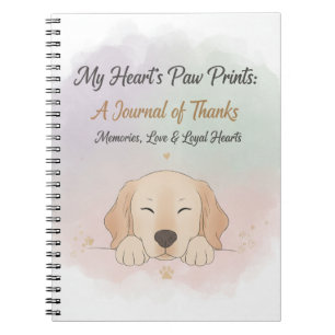 Pet Gratitude & Memory Journal Cover – Dog & Cat 