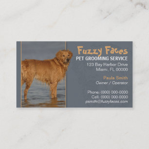 Pet Groomer Busness Card