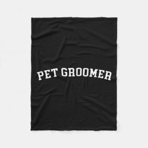 Pet Groomer Fleece Blanket