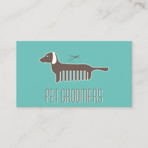 Pet Grooming Business Card