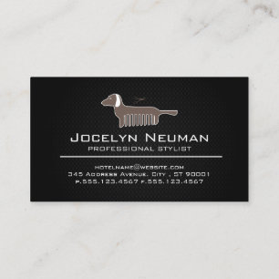 Pet Grooming Business Card