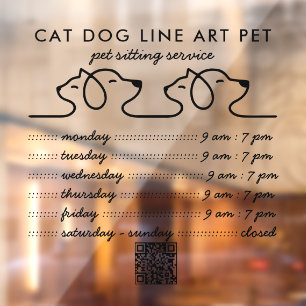 Pet Grooming Cats and dogs qr code