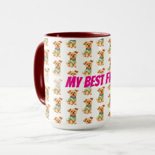 Pet Grooming Personalised Gold Elegant Collection Mug