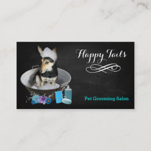 Pet Grooming Salon Business Card