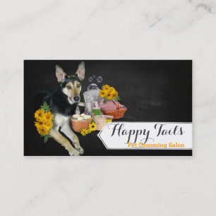 Pet Grooming Salon Business Card