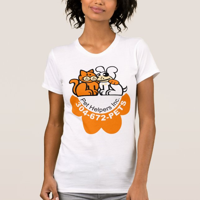 Pet Helper's Womens T-Shirt (Front)