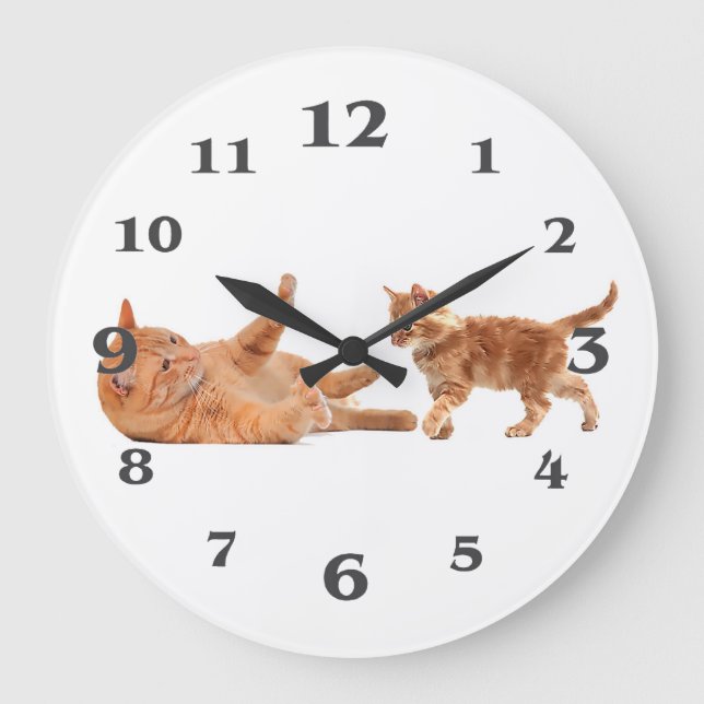 Pet image for Round-Large-Wall-Clock Large Clock (Front)